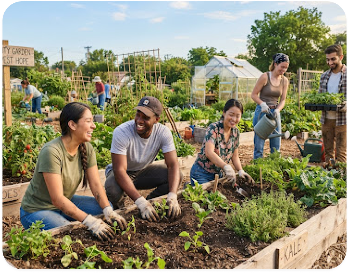 Young Adults Program 3 nature participation
